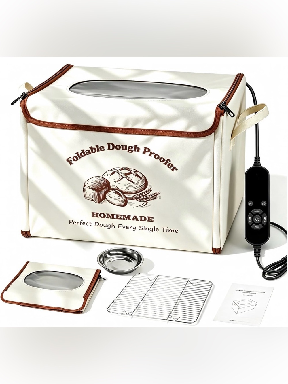 Foldable Bread Proofing Box – PID Temperature Control & Timer | Brand New